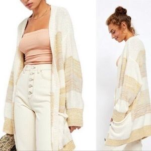 NWT Free People Southport Beach Cardigan size M